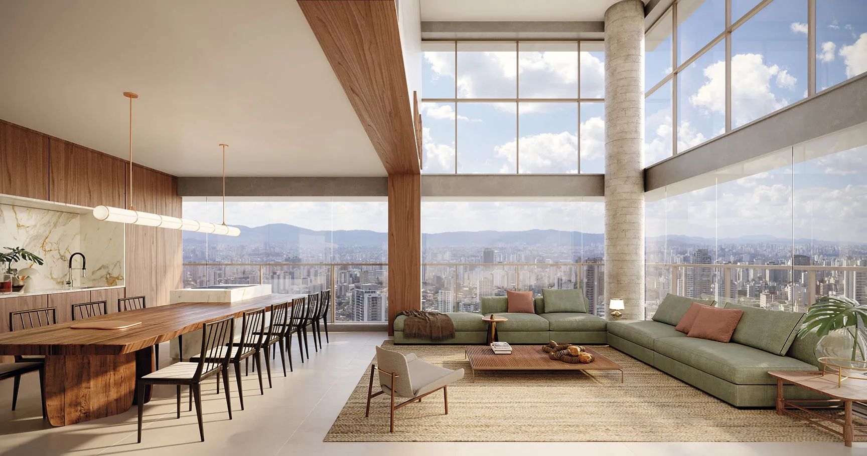 Apartamento Eleva Harmonia em São Paulo - Living Sala