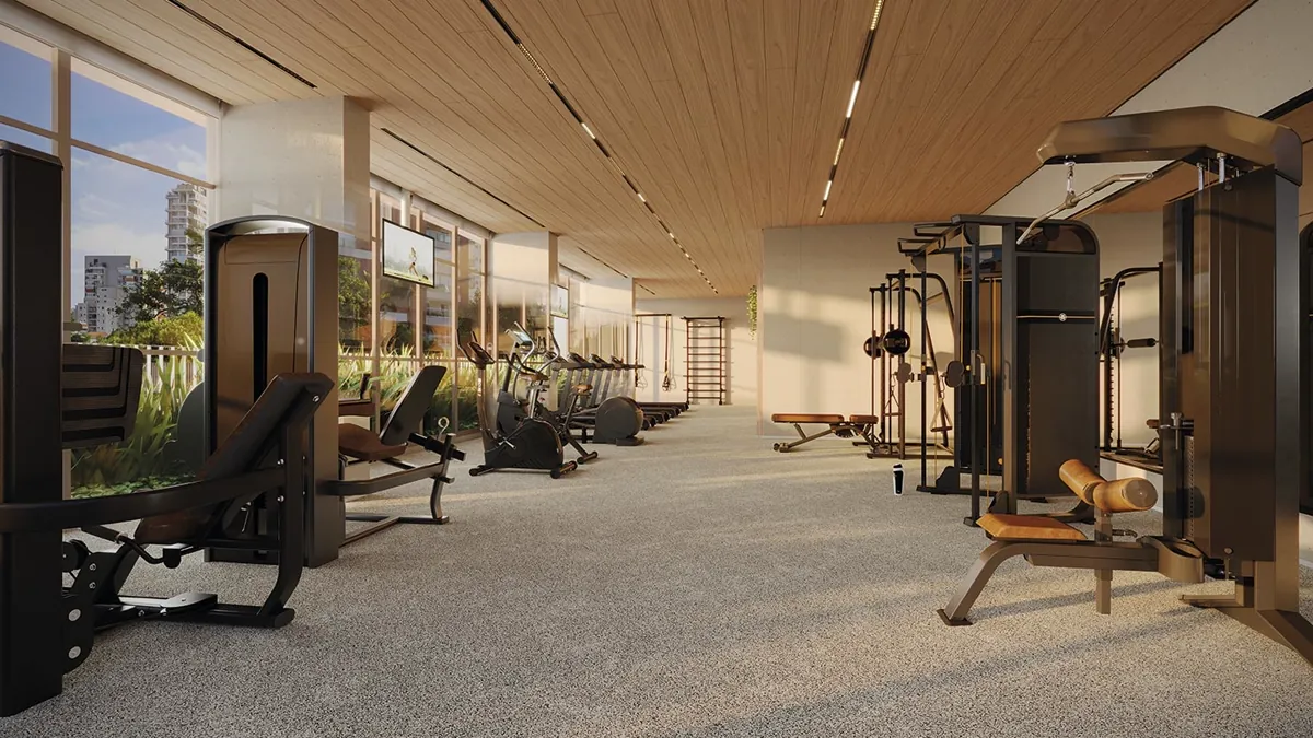 Apartamento Eleva Harmonia em São Paulo - Fitness Musculação